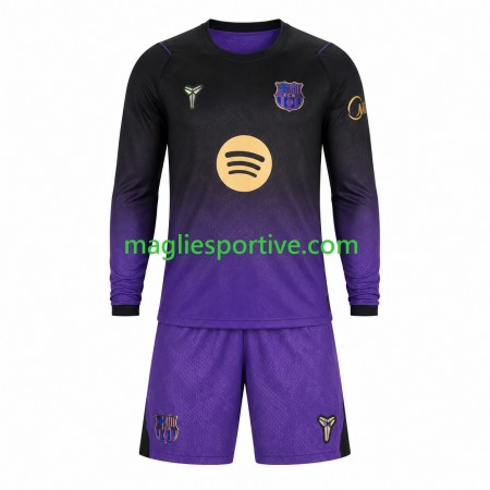 Completo Calcio Barcellona Bambino Divisa Trasferta 2026-2027 ML Completo Calcio Barcellona Bambino Divisa Trasferta 2026-2027 ML